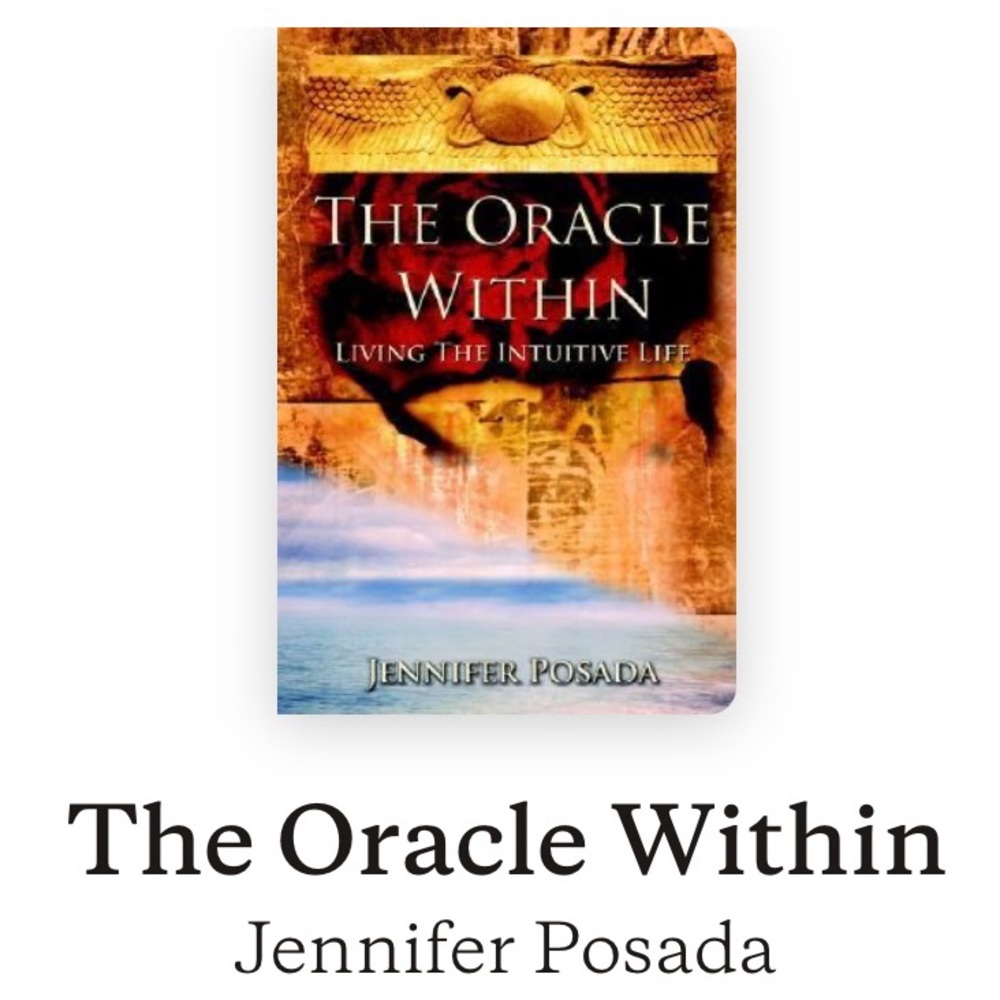 💕 The Oracle Within Living The Intuitive Life Paperback Book By J. Posada